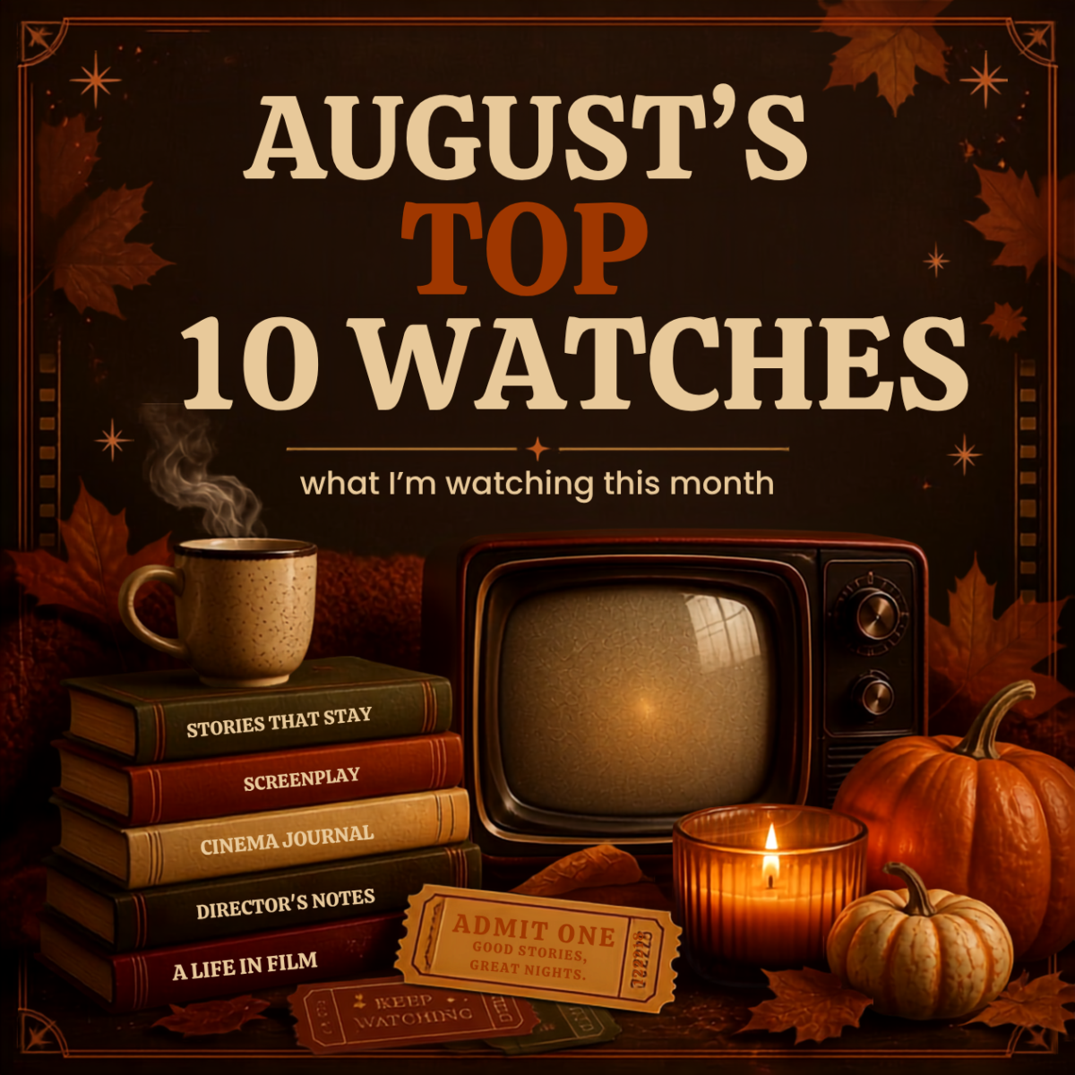 August 2026 Top Watches