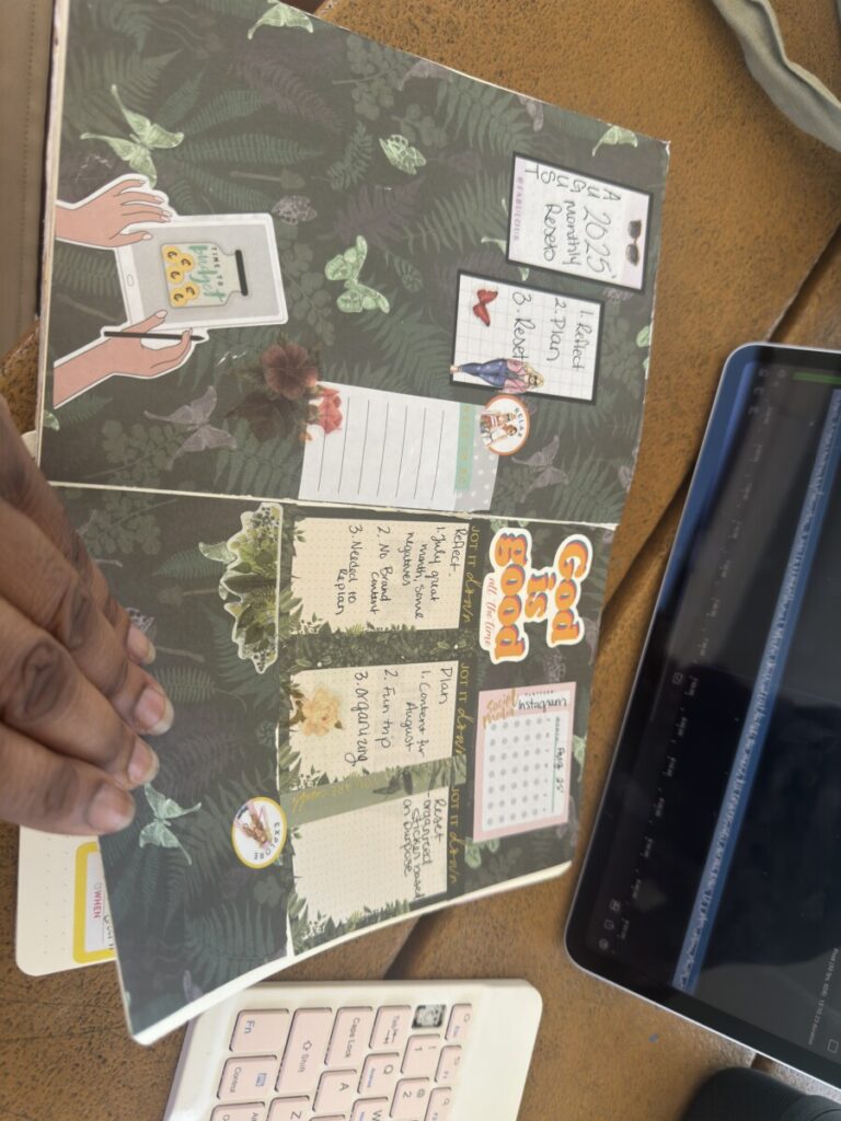 Bullet journaling Spread