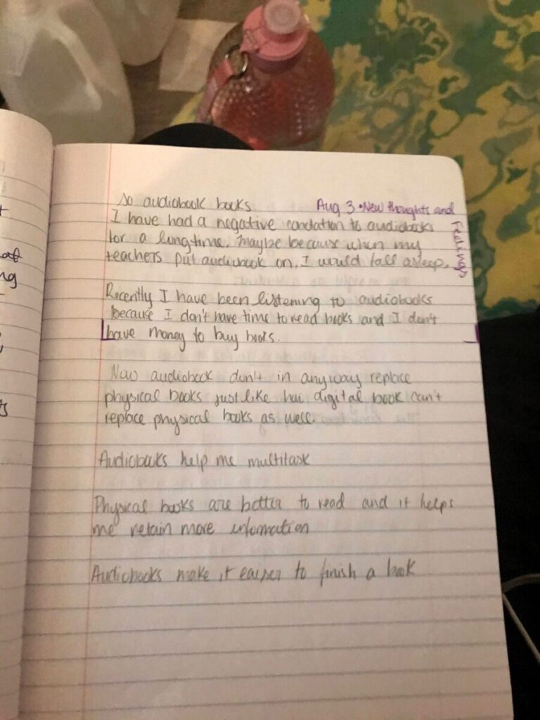 Old Bujo Entries